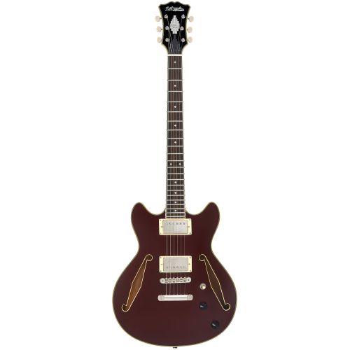 D'Angelico Excel Mini DC Tour Solid Wine gitara elektryczna