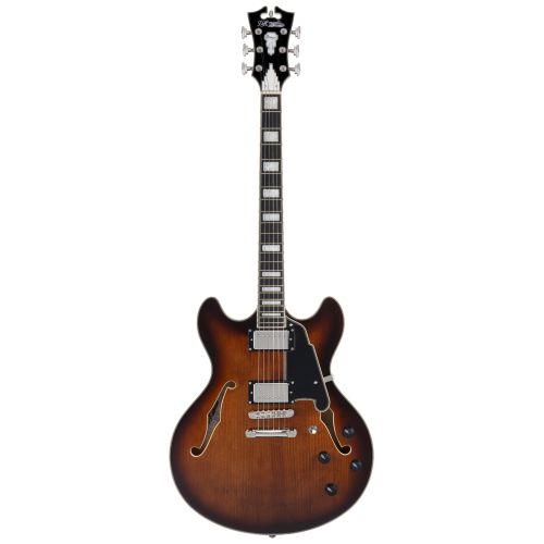 D'Angelico Premier DC Brown Burst gitara elektryczna