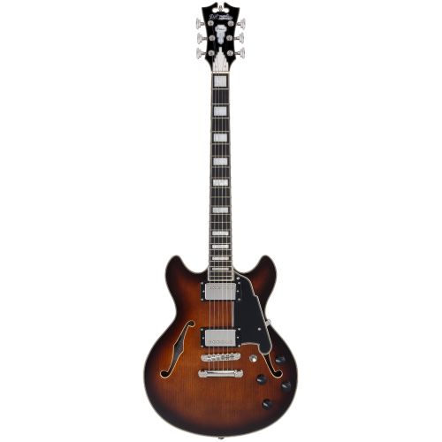 D'Angelico Premier Mini DC Brown Burst gitara elektryczna