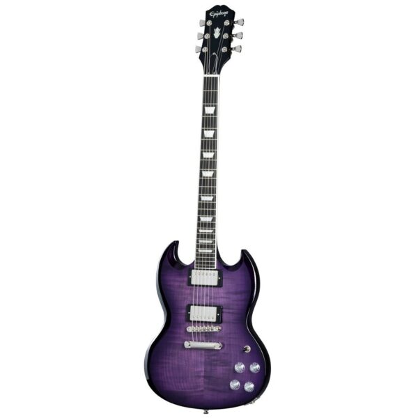 Epiphone SG Modern Figured (Incl. Premium Gig Bag) Purple Burst gitara elektryczna