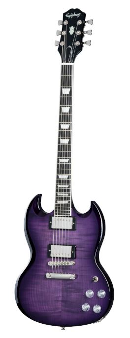 Epiphone SG Modern Figured Purple Burst