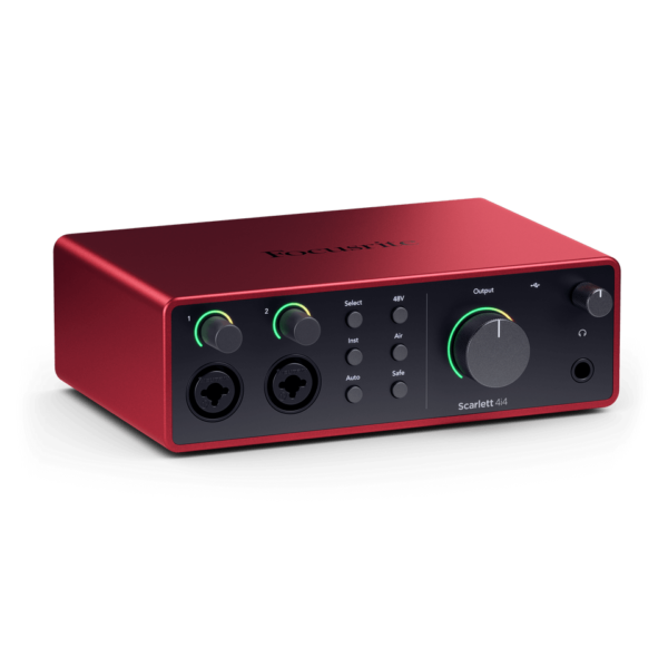 Focusrite Scarlett 4i4 4th Gen Interface Audio USB