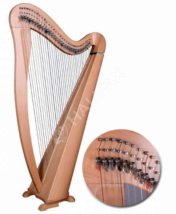 Harfa - Halifax 2783 Round Back Harp 34