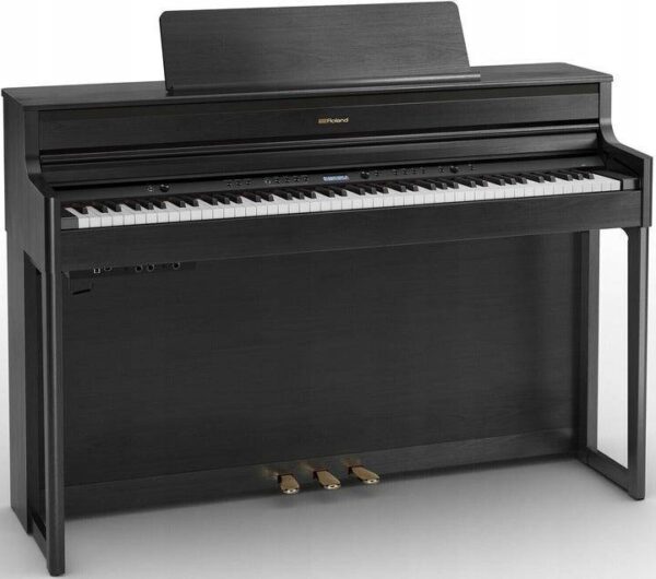 Roland HP-702 CH - Pianino cyfrowe (czarny mat) HP7020