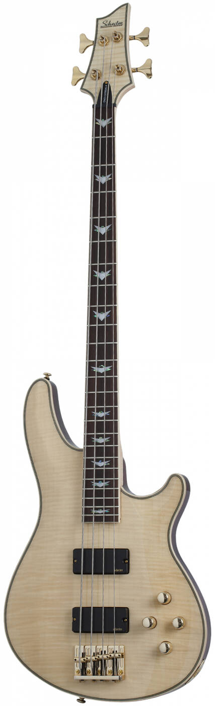 Schecter Omen Extreme 4 Gloss Natural - gitara basowa