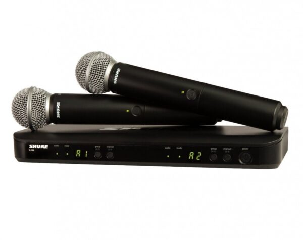 Shure BLX288E/SM58 - system bezprzewodowy