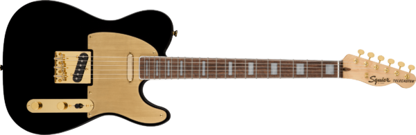 Squier 40th Anniversary Telecaster Gold Edition BK Gitara elektryczna