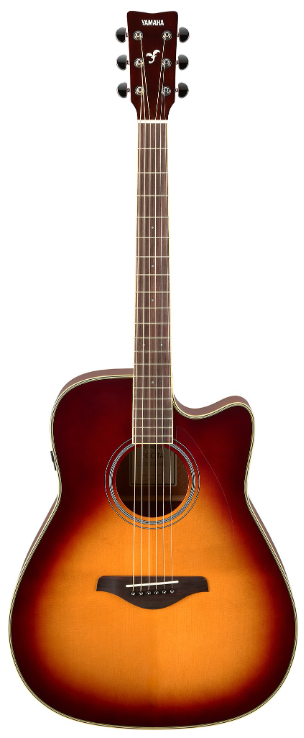 Yamaha FGC-TA BS Brown Sunburst - Gitara elektroakustyczna TransAcoustic z efektami