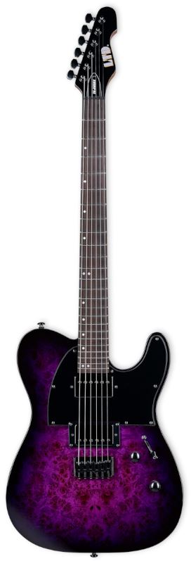 ESP LTD TE-200DX Purple Burst