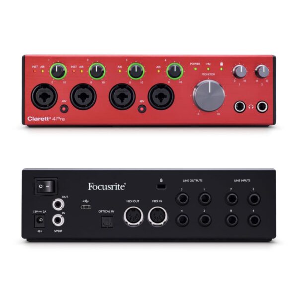 Focusrite Clarett+ 4Pre ][ Interfejs audio USB