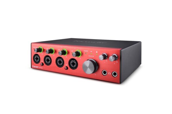 Focusrite Clarett+ 4Pre ][ Interfejs audio USB0