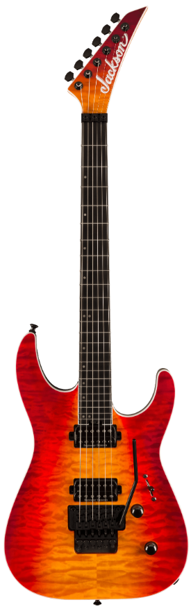 Jackson Pro Plus Series Dinky DKAQ Firestorm