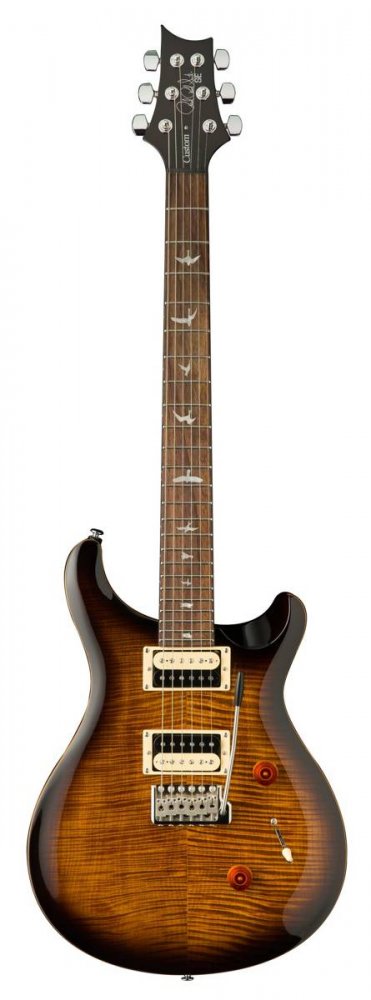 PRS SE Custom 24 Black Gold Burst