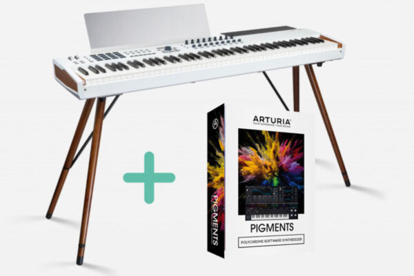 Arturia Power Trio Bundle – zestaw KeyLab 88 MkII + stylowy stand + PIGMENTS