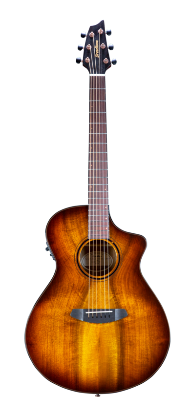 Breedlove Pursuit Exotic S Concerto Tiger's Eye CE Myrtlewood Myrtlewood