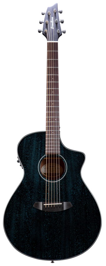 Breedlove Rainforest S Concert Midnight Blue CE African Mahogany African Mahogany Gitara Elektroakustyczna