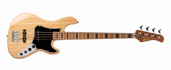 Cort GB 64 JJ NAT - gitara basowa 4-strunowa Jazz Bass0