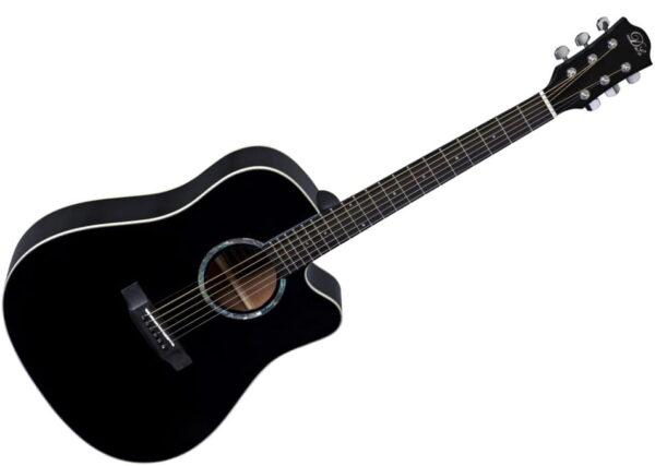 Duke Dreadnought D-MC-Cut-Black – gitara akustyczna