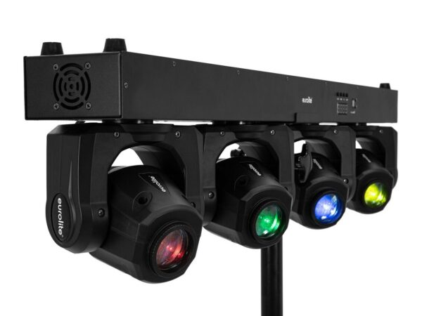 EUROLITE LED TMH Bar S120 Moving Head Spots - zestaw 4 głów ruchomych