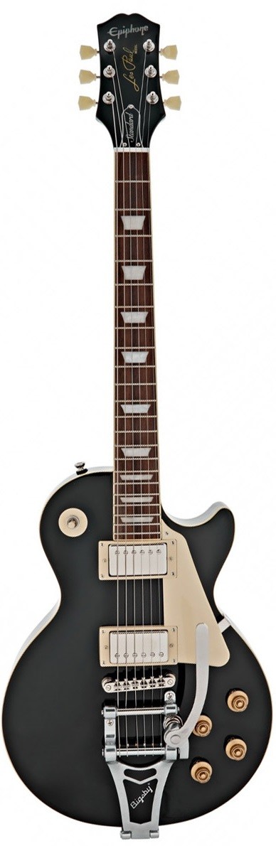 Epiphone Les Paul Standard 50s Bigsby (Incl. Premium Gig Bag) Ebony gitara elektryczna