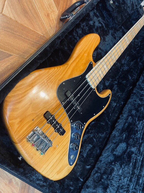 Fender Jazz Bass 1978 Natural