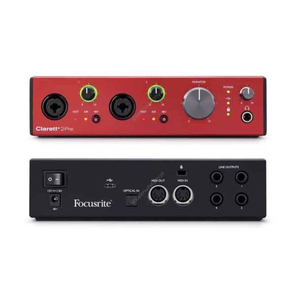 Focusrite Clarett+ 2Pre ][ Interfejs audio USB