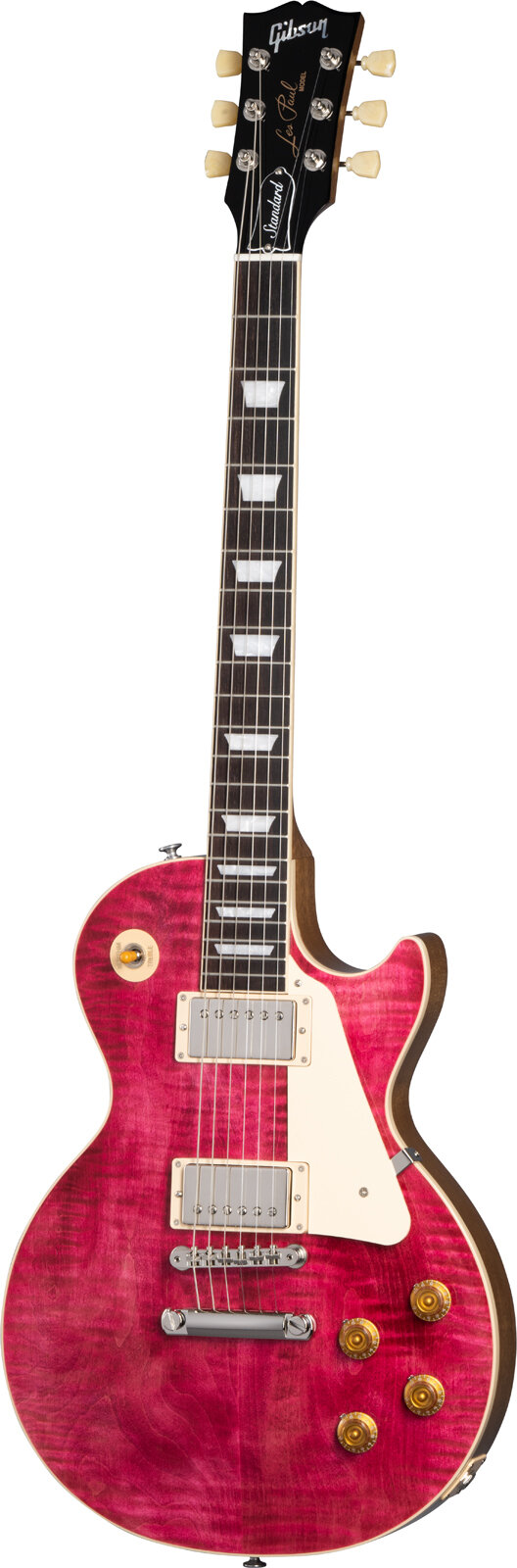 Gibson Les Paul Standard 50s Figured Top Translucent Fuchsia - gitara elektryczna