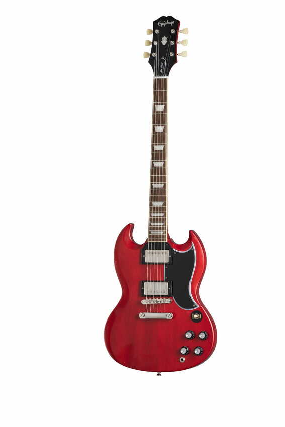 Gitara Elektryczna - Epiphone 1961 Les Paul SG Standard ACH Aged 60s Cherry incl. Hard Case