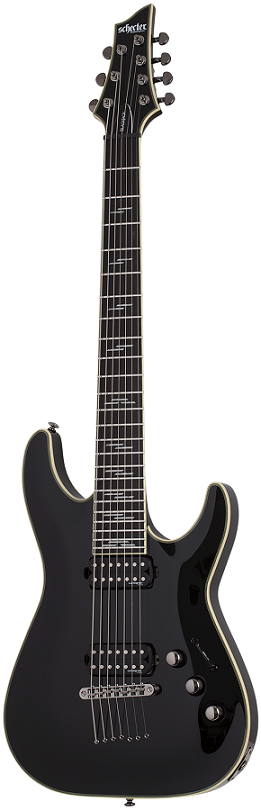 Schecter Blackjack C-7 BLK