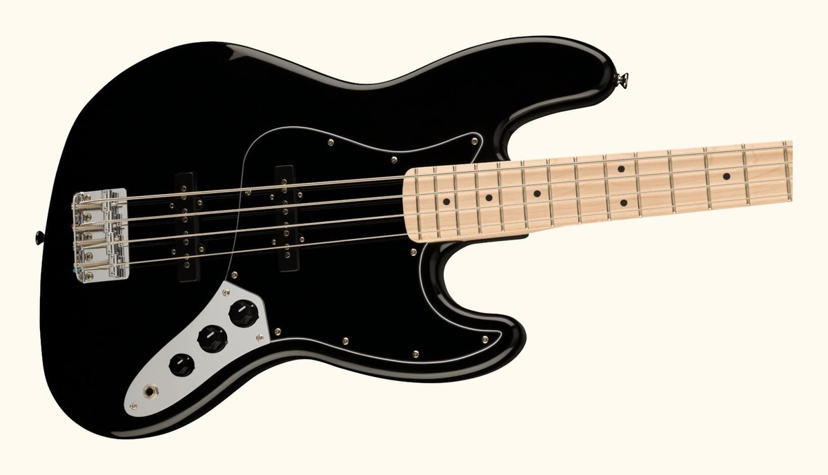 Squier Affinity Jazz Bass MN BPG BLK | 4-strunowa gitara basowa0 Squier Affinity Jazz Bass MN BPG BLK | 4-strunowa gitara basowa0