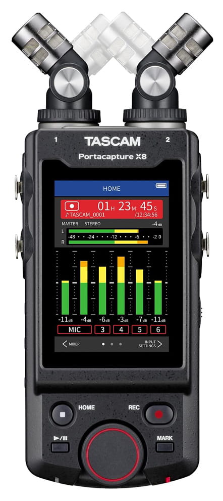 Tascam Portacapture X8 – rejestrator cyfrowy