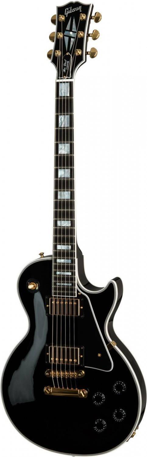 Gibson Les Paul Custom Ebony w/ Ebony Fingerboard Gloss gitara elektryczna