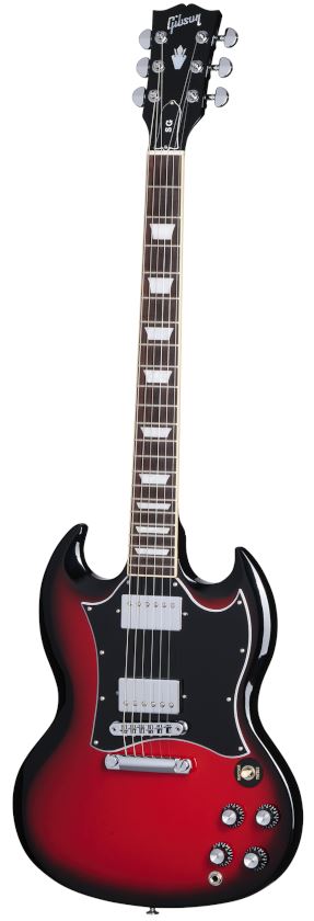 Gibson SG Standard Red Cardinal Red Burst