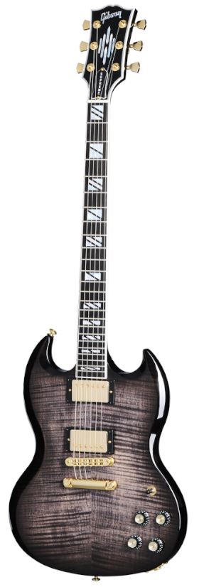 Gibson SG Supreme Translucent Ebony Burst