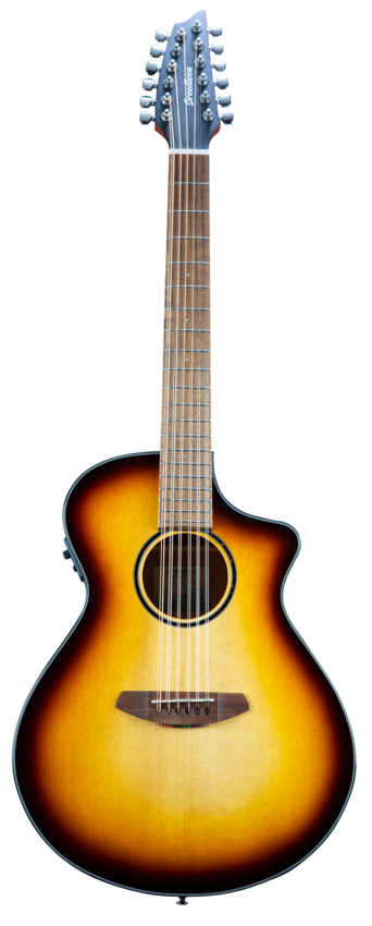 Gitara Elektroakustyczna - Breedlove Discovery S Concert Edgeburst 12 String CE European African Mahogany