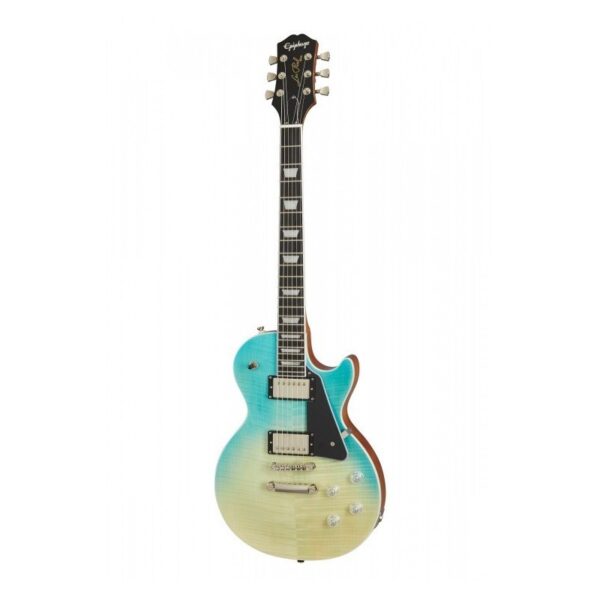 Gitara elektryczna Epiphone Les Paul Modern Figured + wzmacniacz 12W + tuner + statyw w zestawie0