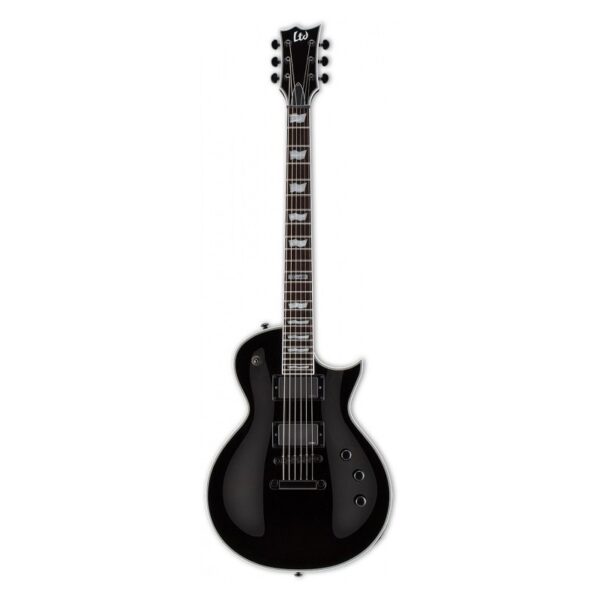 Gitara elektryczna LTD EC-401 BLK + wzmacniacz 12W + tuner + statyw w zestawie0