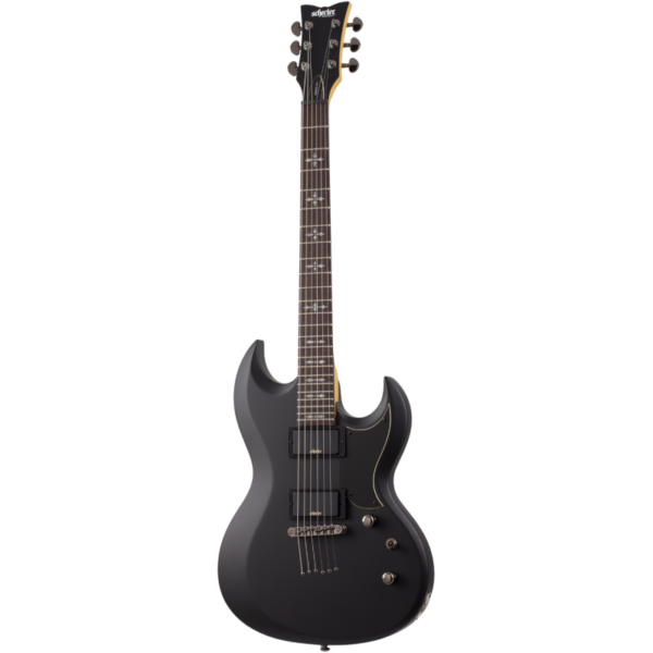 Gitara elektryczna Schecter Demon S-II + wzmacniacz 12W + tuner + statyw w zestawie0