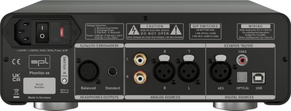 SPL Phonitor xe + DAC768, red0