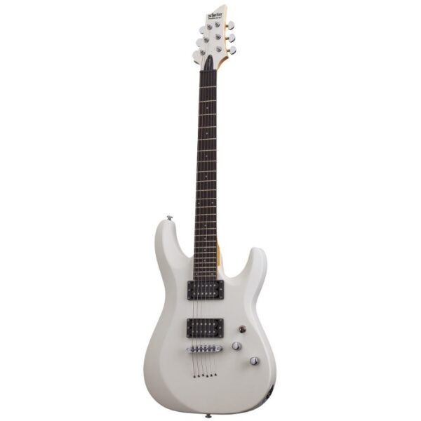 Schecter C-6 DELUXE SWHT Gitara elektryczna + wzmacniacz 50W zestaw 10470