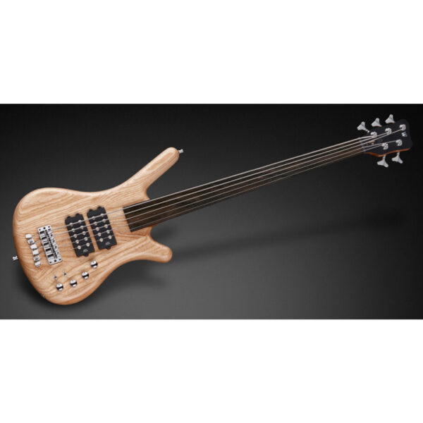 Warwick Teambuilt Pro Corvette $$ 5-string Fretless Passive/Active Natural ][ Bezprogowa 5-strunowa gitara basowa