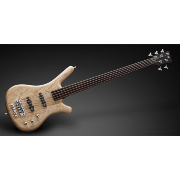 Warwick Teambuilt Pro Corvette Ash 5-string Fretless Passive Natural ][ Bezprogowa 5-strunowa gitara basowa