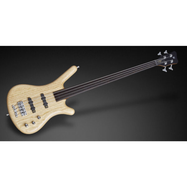 Warwick Teambuilt Pro Corvette Ash Fretless Active Natural ][ Bezprogowa 4-strunowa gitara basowa