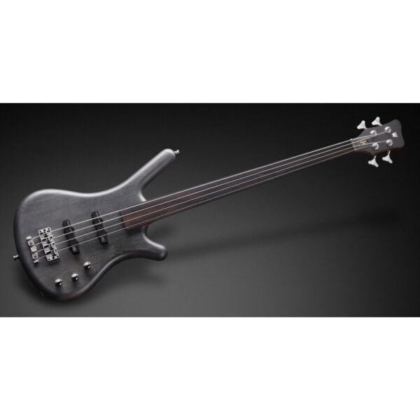 Warwick Teambuilt Pro Corvette Ash Fretless Active Nirvana Black ][ Bezprogowa 4-strunowa gitara basowa