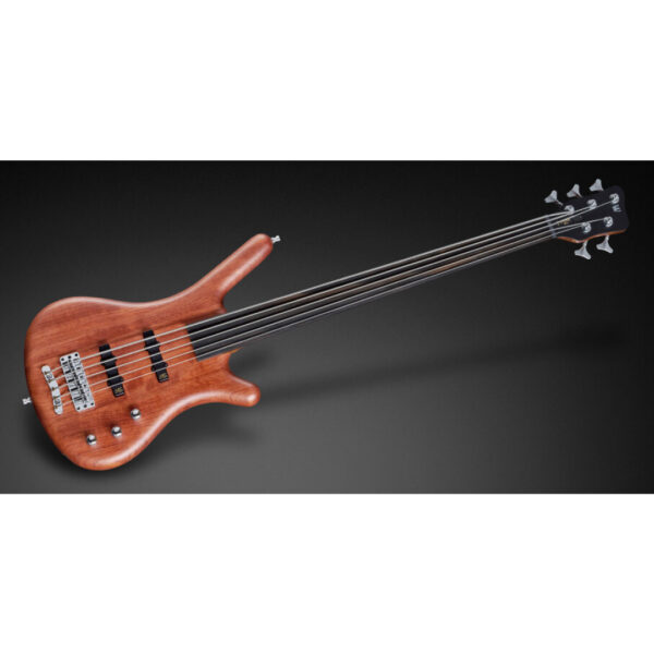 Warwick Teambuilt Pro Corvette Bubinga 5-string Fretless Acitve Natural ][ Bezprogowa 5-strunowa gitara basowa