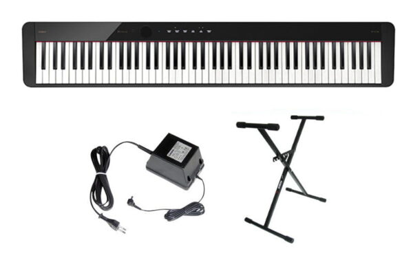 Casio PX-S1100 BK Pianino Cyfrowe + STATYW + PEDAŁ SUSTAIN + 5 LAT GWARANCJI