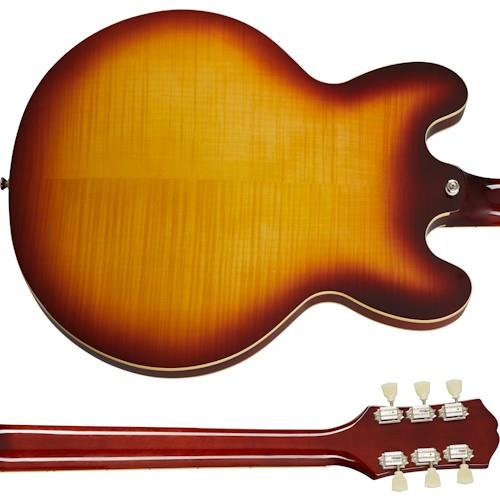 Epiphone ES335 Figured RTB Raspberry Tea Burst Gitara Elektryczna0