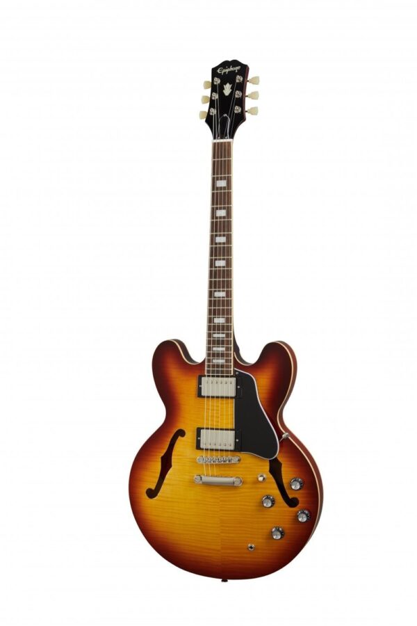 Epiphone ES335 Figured RTB Raspberry Tea Burst Gitara Elektryczna