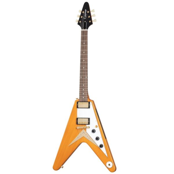 Epiphone Korina Flying V Aged Natural