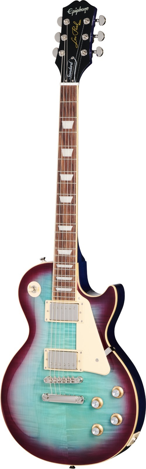 Epiphone Les Paul Standard 60s Figured Blueberry Burst gitara elektryczna0